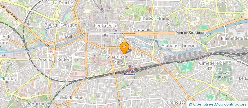 localisation de l'entreprise GWEREDIN  RENNES