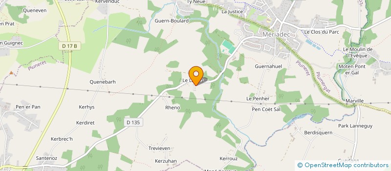 localisation de l'entreprise GWINVER  PLUNERET