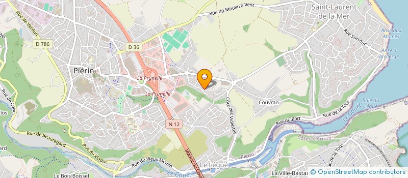 localisation de l'entreprise GWITIBUNAN COOP  POMMERET