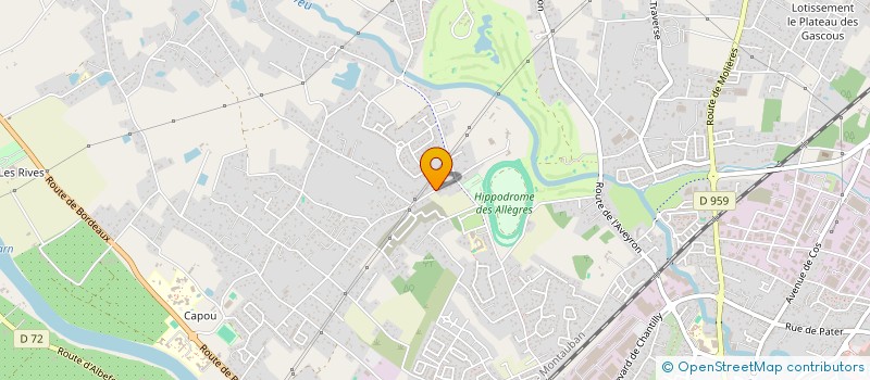 localisation de l'entreprise GWL  MONTAUBAN