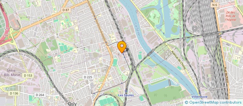 localisation de l'entreprise GWOKA RADIO à CHOISY-LE-ROI