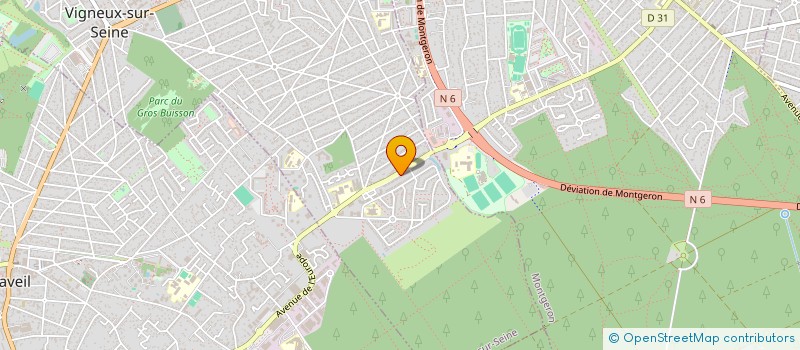 localisation de l'entreprise GWP CONSULTING  CRETEIL