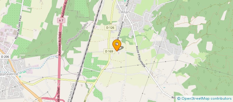 localisation de l'entreprise GWS à ALLAN