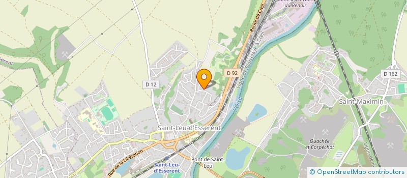 localisation de l'entreprise GXBSYS  VILLERS-SOUS-SAINT-LEU