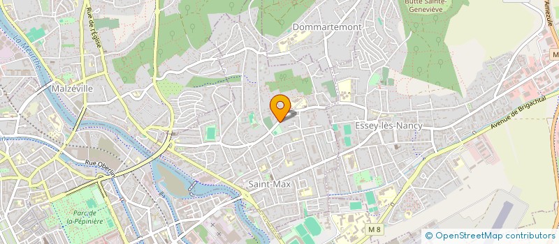 localisation de l'entreprise GXG INSTITUT  SAINT-MAX