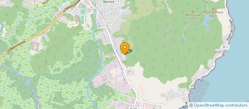 localisation de l'entreprise GXH  REMIRE-MONTJOLY