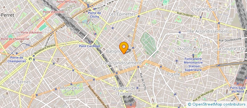 localisation de l'entreprise GXII  PARIS