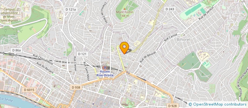 localisation de l'entreprise GXP DESIGN  ROUEN