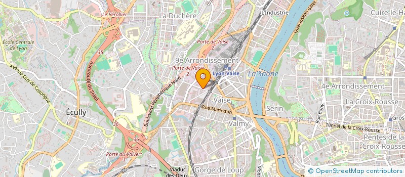 localisation de l'entreprise GXPMANAGER à LYON