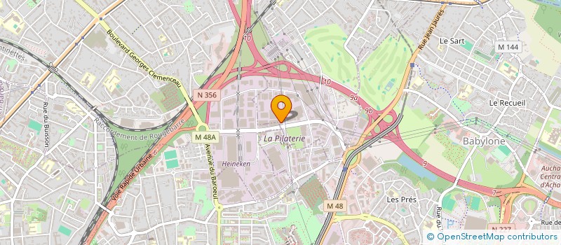 localisation de l'entreprise GXTA à WASQUEHAL