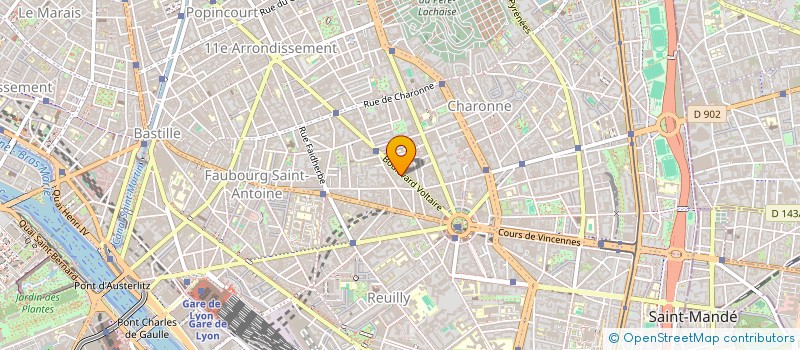 localisation de l'entreprise GY CREATION  PARIS