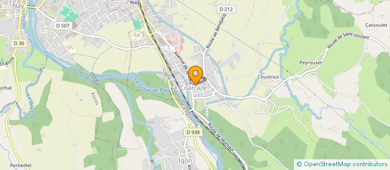localisation de l'entreprise GY'MONTAUT à MONTAUT