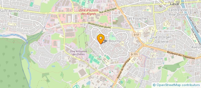 localisation de l'entreprise GY PATRIMOINE à LAVAL
