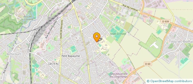 localisation de l'entreprise GY SERVICES à ARRAS