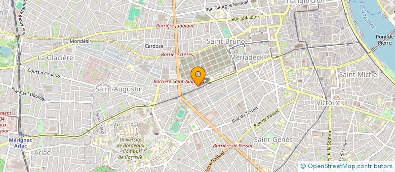 localisation de l'entreprise GYAL UP  BORDEAUX