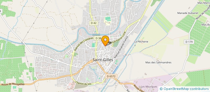localisation de l'entreprise GYAN à SAINT-GILLES