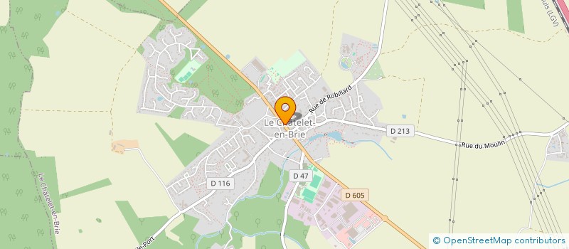 localisation de l'entreprise GYB  LE CHATELET-EN-BRIE