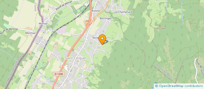 localisation de l'entreprise GYC  SAINT-CERGUES