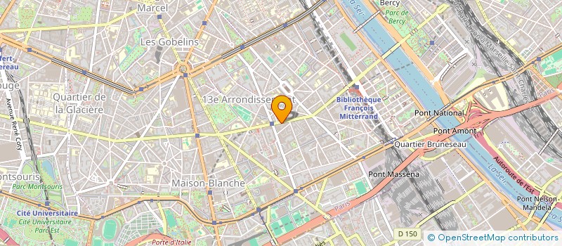 localisation de l'entreprise GYC OPTIQUE  PARIS