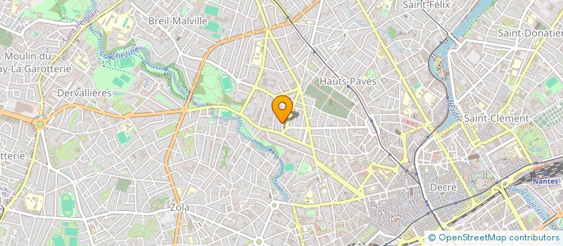 localisation de l'entreprise GYCS BLUE PROJECT  NANTES