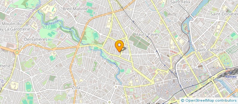 localisation de l'entreprise GYCS GREEN PROJECT  NANTES