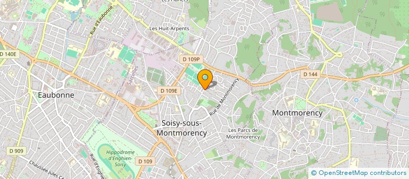 localisation de l'entreprise GYFS  SOISY-SOUS-MONTMORENCY