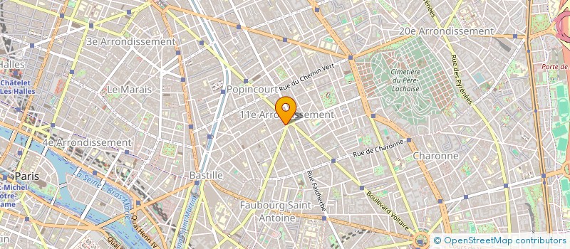 localisation de l'entreprise GYGES  PARIS