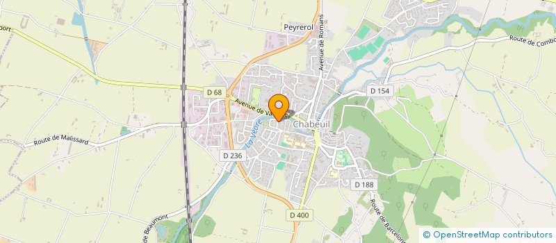 localisation de l'entreprise GYKL à CHABEUIL