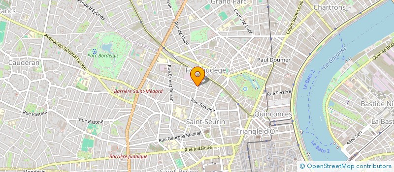 localisation de l'entreprise GYL  BORDEAUX