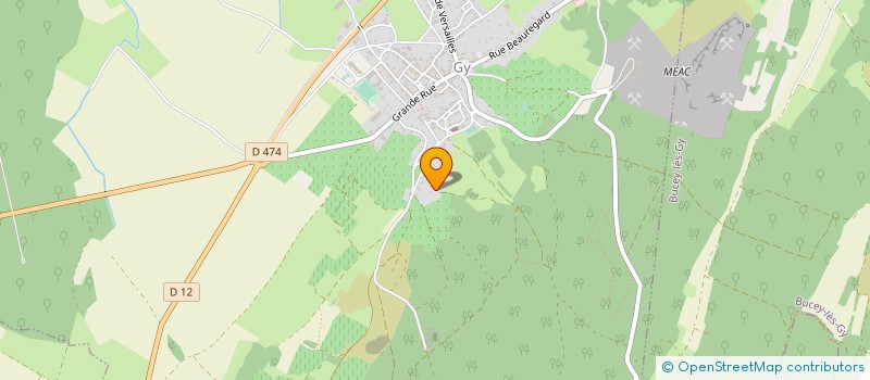 localisation de l'entreprise GYLOGIS  GY