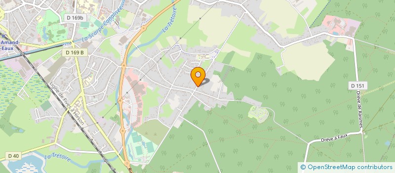 localisation de l'entreprise GYM 2000  SAINT-AMAND-LES-EAUX