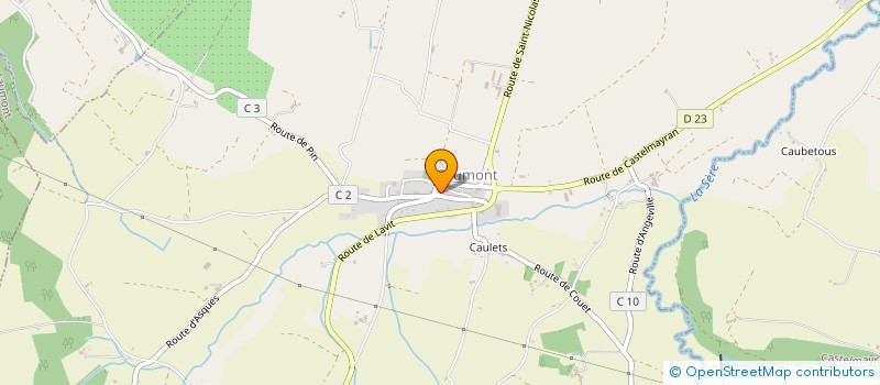 localisation de l'entreprise GYM A CAUMONT à CAUMONT