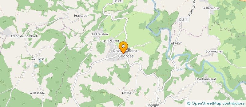 localisation de l'entreprise GYM ABDOS à LA CROISILLE-SUR-BRIANCE