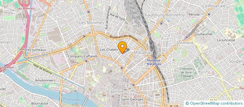 localisation de l'entreprise GYM AGINE à TOULOUSE