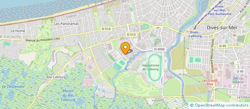 localisation de l'entreprise GYM CABOURG  CABOURG