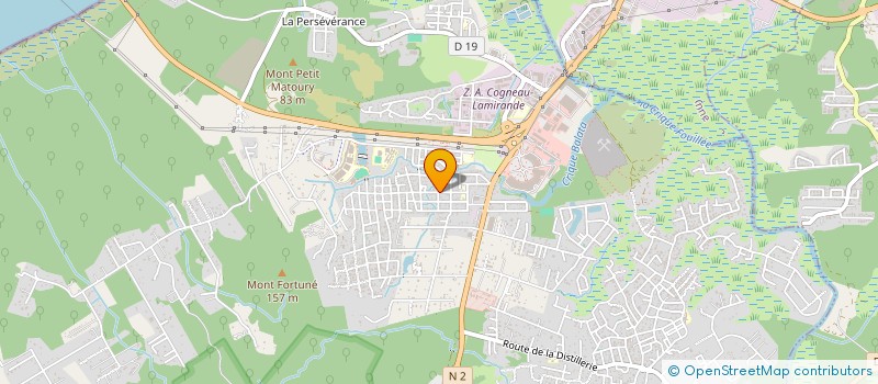 localisation de l'entreprise GYM-CLUB à MATOURY