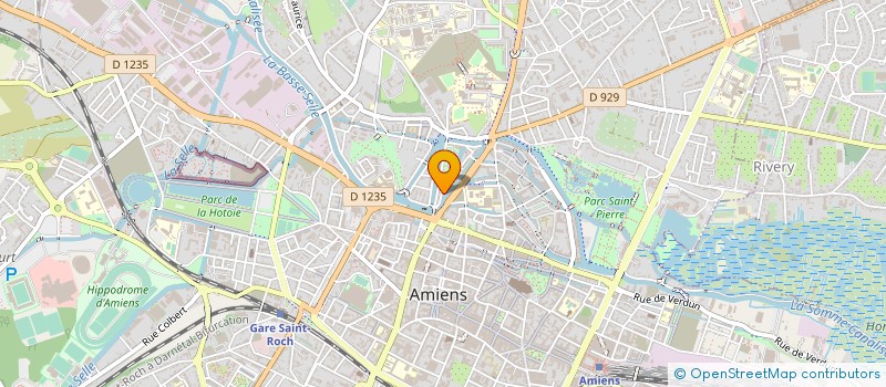 localisation de l'entreprise GYM CLUB  AMIENS