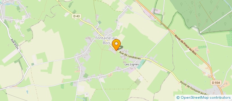 localisation de l'entreprise GYM CLUB AZUR à FONTAINE-AU-BOIS