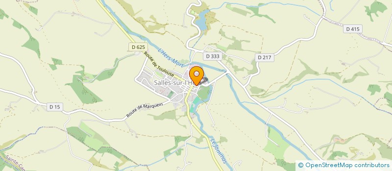 localisation de l'entreprise GYM CLUB DE LA PIEGE  SALLES-SUR-L'HERS