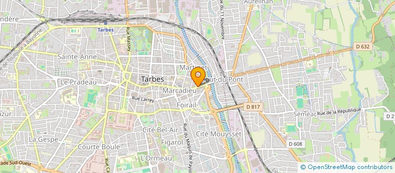localisation de l'entreprise GYM CLUB TARBAIS à TARBES