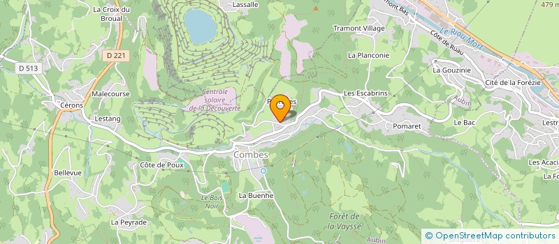 localisation de l'entreprise GYM CRANSAC LES THERMES  CRANSAC