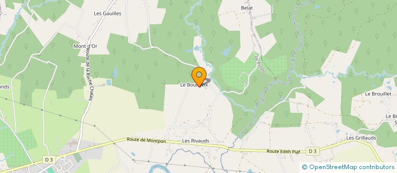 localisation de l'entreprise GYM D'ARTENSET  ST MARTIAL D ARTENSET