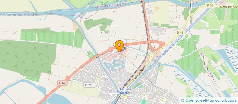 localisation de l'entreprise GYM & DANSE AIGUES MORTES  AIGUES-MORTES