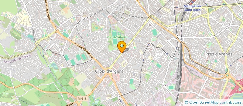 localisation de l'entreprise GYM DANSE SALAMMBO à MONTPELLIER