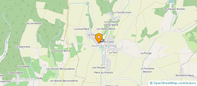 localisation de l'entreprise GYM DE THENEUIL  THENEUIL