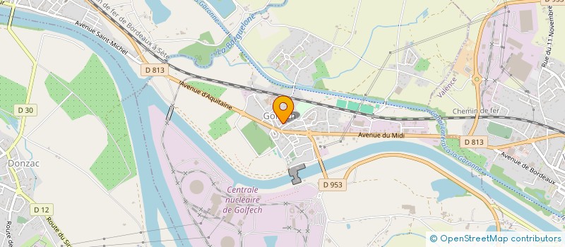 localisation de l'entreprise GYM DETENTE  GASQUES