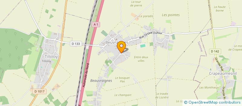 localisation de l'entreprise GYM DETENTE  MARQUIVILLERS