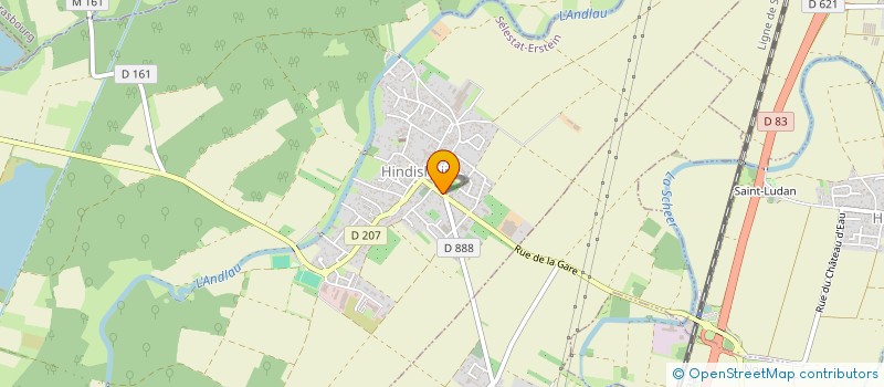 localisation de l'entreprise GYM DETENTE NORDHOUSE  NORDHOUSE