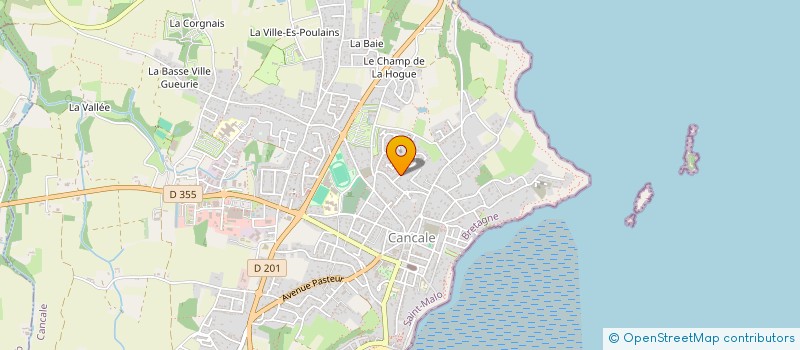 localisation de l'entreprise GYM DOUCE CANCALE  CANCALE
