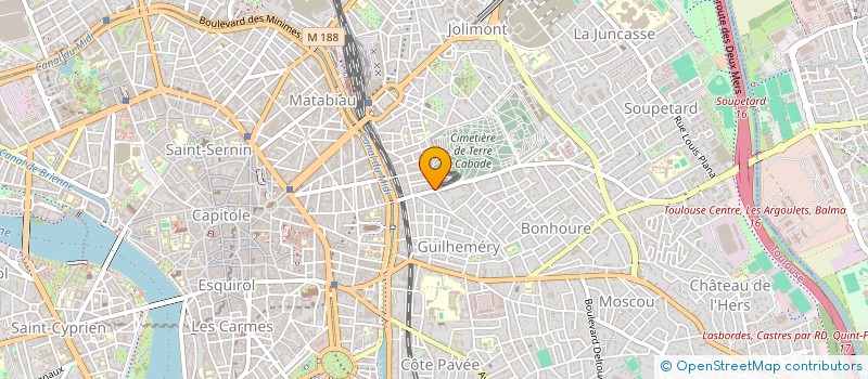 localisation de l'entreprise GYM DROUOT à TOULOUSE